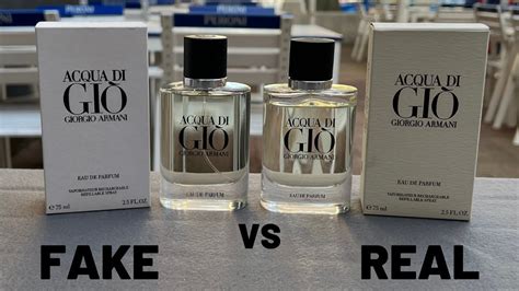 giorgio armani acqua di gio profumo fake vs real